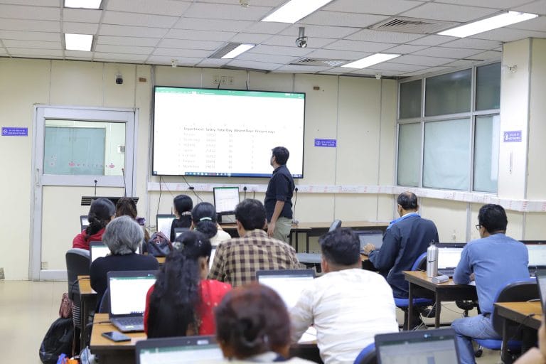 Three days Training Program on Information Technology Skills for Group B & C Officials (November 21-23, 2022)