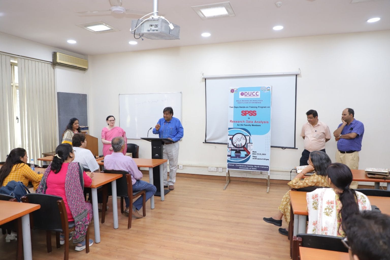 Two Days Hands-on Training Program on SPSS in Research Data Analysis for DU Faculty Members (June 14-15, 2023)