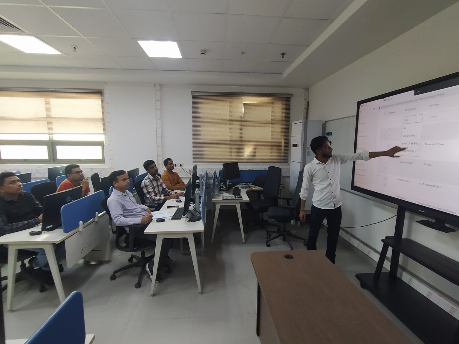 Training Session on Samarth Vendor Bill Tracking at FoT (March 11, 2025)