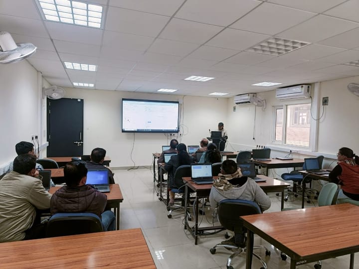 Training session on Employee Management System and Leave management system for Establishment Non-Teaching (February 13, 2024)