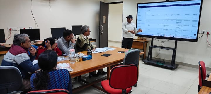 Training Session on Samarth Module for Section Officer & Dealing Assistant (From December 2, 2024)